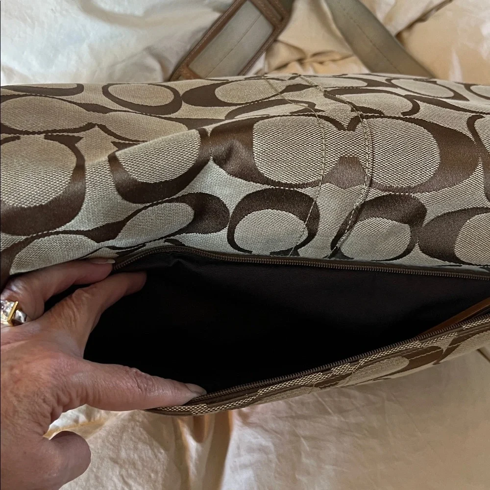 Vintage Coach Legacy Large Laptop Case Bag